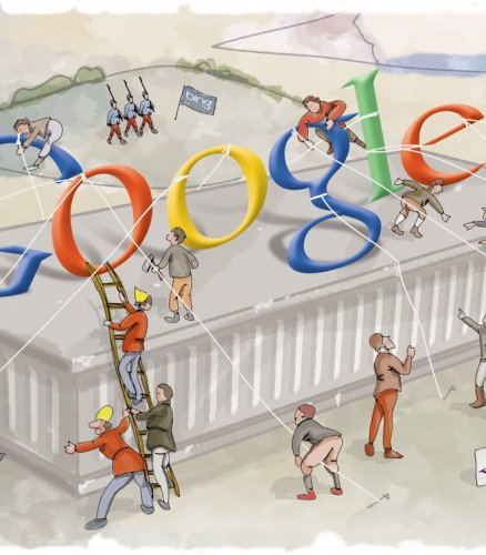 Bringing down Google – Media Week Illustration