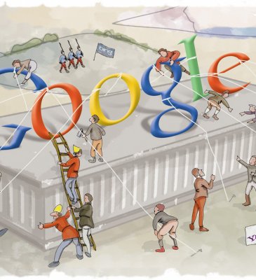 Bringing down Google – Media Week Illustration