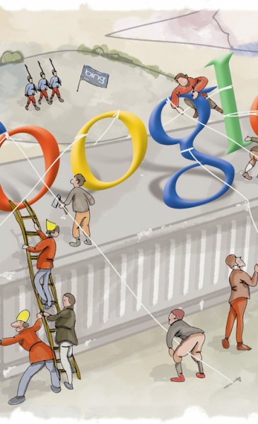 Bringing down Google – Media Week Illustration