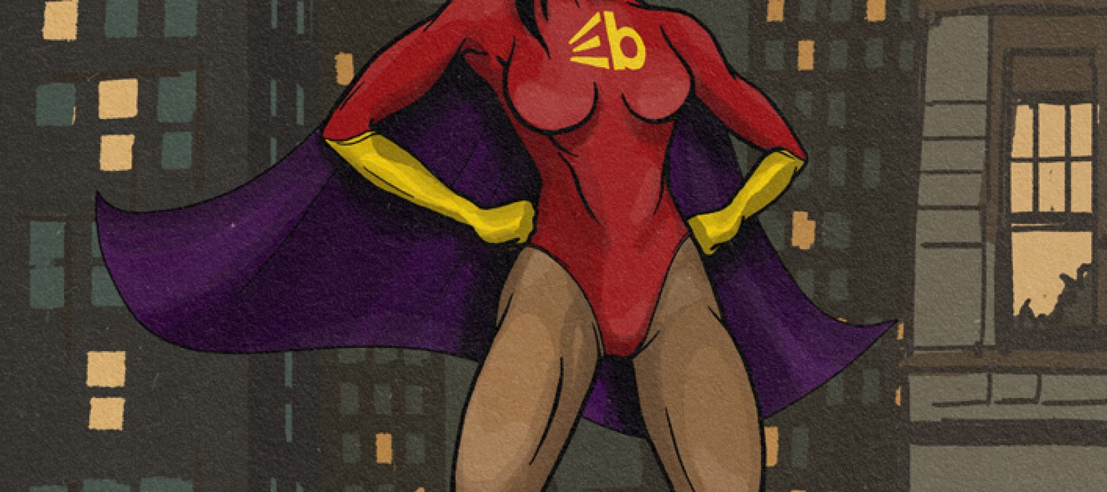 Naomi Campbell Superhero Character