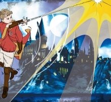 Harry Potter style illustration commission