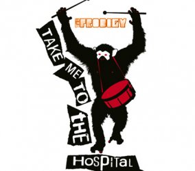 Take Me To The Hospital Illustration for The Prodigy Record Label